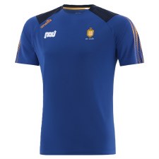 O'Neills Clare GAA Dynamo Tee-Shirt Royal Navy Amber Age 10-11